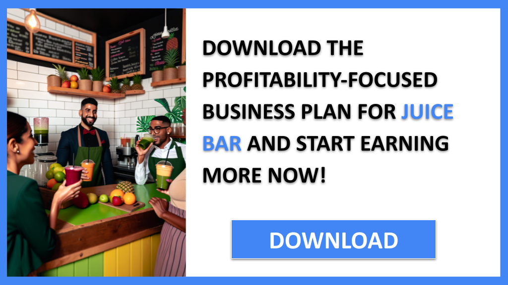 Juice Bar Profitability FOR JUICE BAR-6
