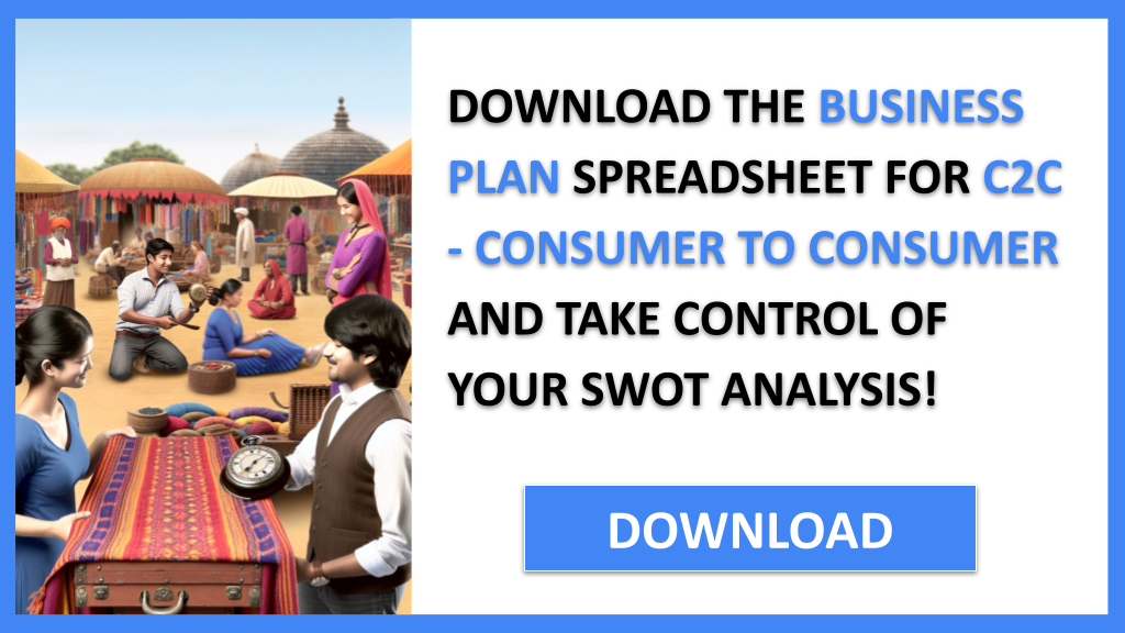 C2C - CONSUMER TO CONSUMER and SWOT-C2C - CONSUMER TO CONSUMER-CTA-3