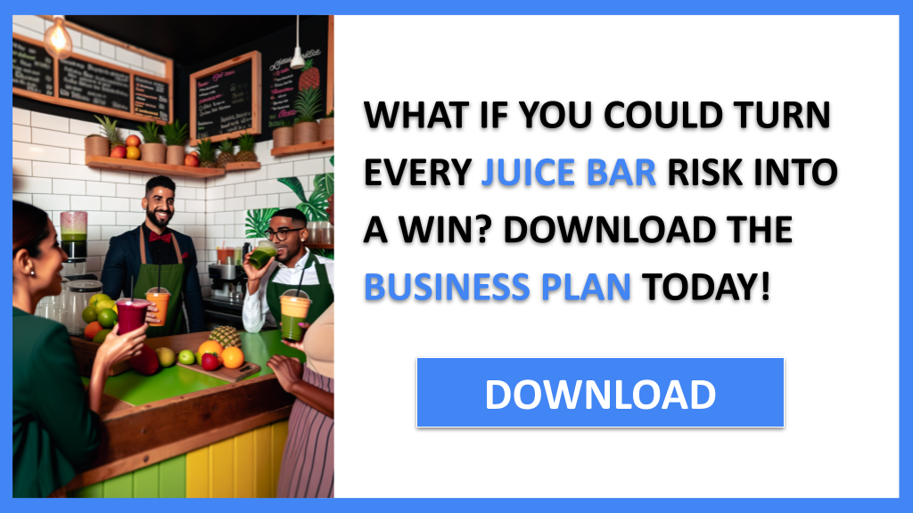 JUICE BAR and SWOT for Juice Bar 1CTA