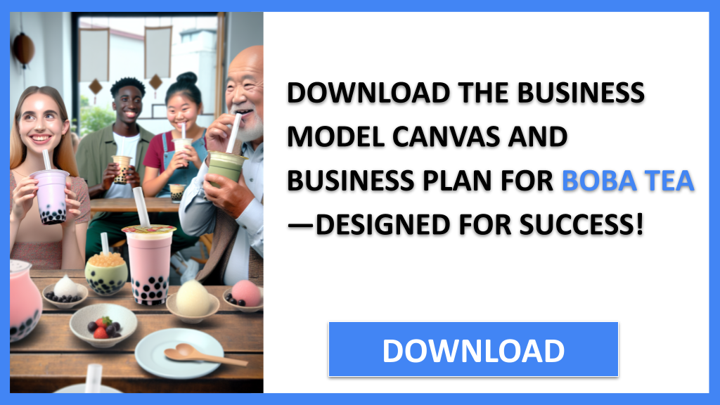 Boba Tea Business Model Canvas FOR BOBA TEA-5