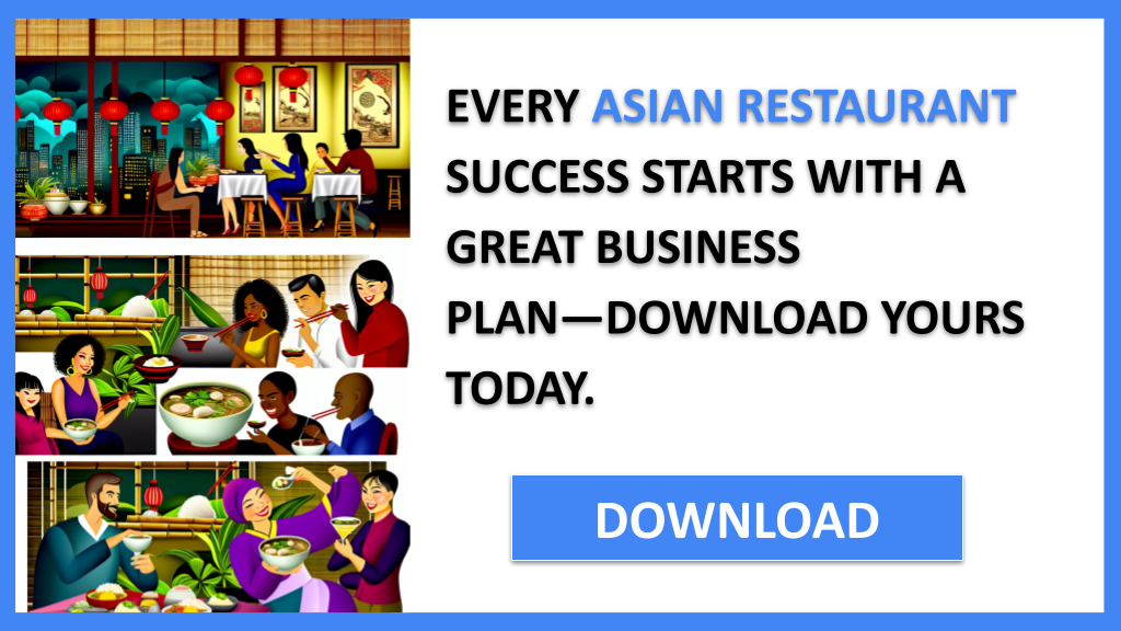 Asian Restaurant Business Plan FOR ASIAN RESTAURANT-4
