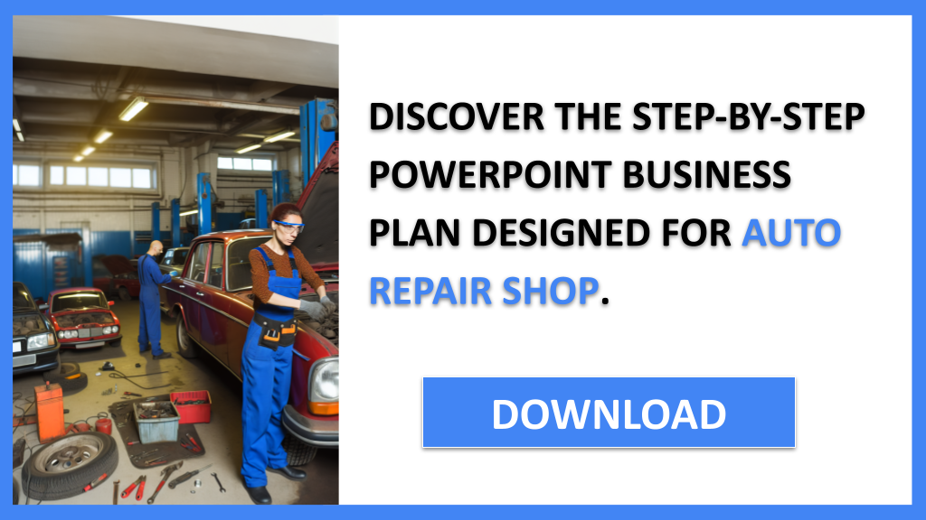 Auto Repair Shop Business Plan FOR AUTO REPAIR SHOP-5