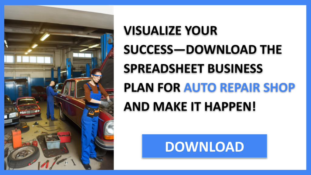 Auto Repair Shop Business Plan FOR AUTO REPAIR SHOP-6