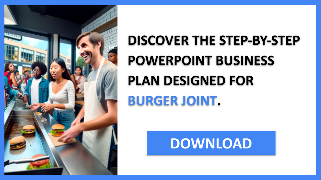 Burger Joint Business Plan FOR BURGER JOINT-5
