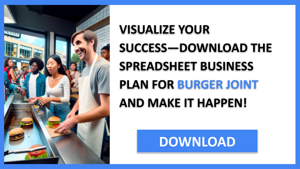 Burger Joint Business Plan FOR BURGER JOINT-6