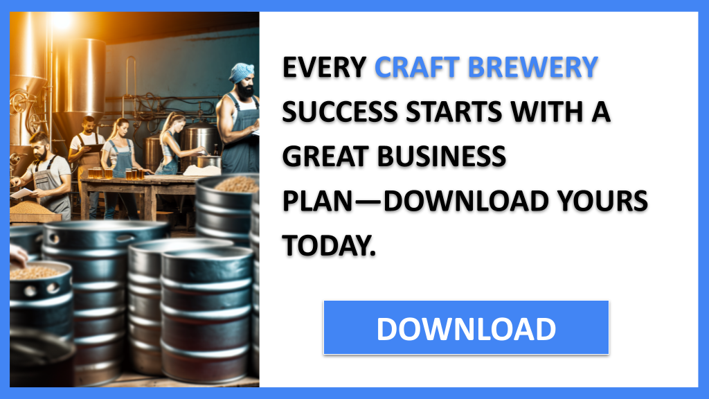 Craft Brewery Business Plan FOR CRAFT BREWERY-4