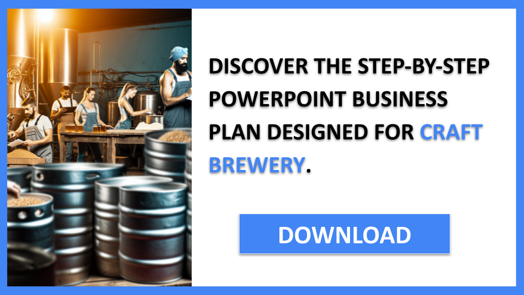 Craft Brewery Business Plan FOR CRAFT BREWERY-5