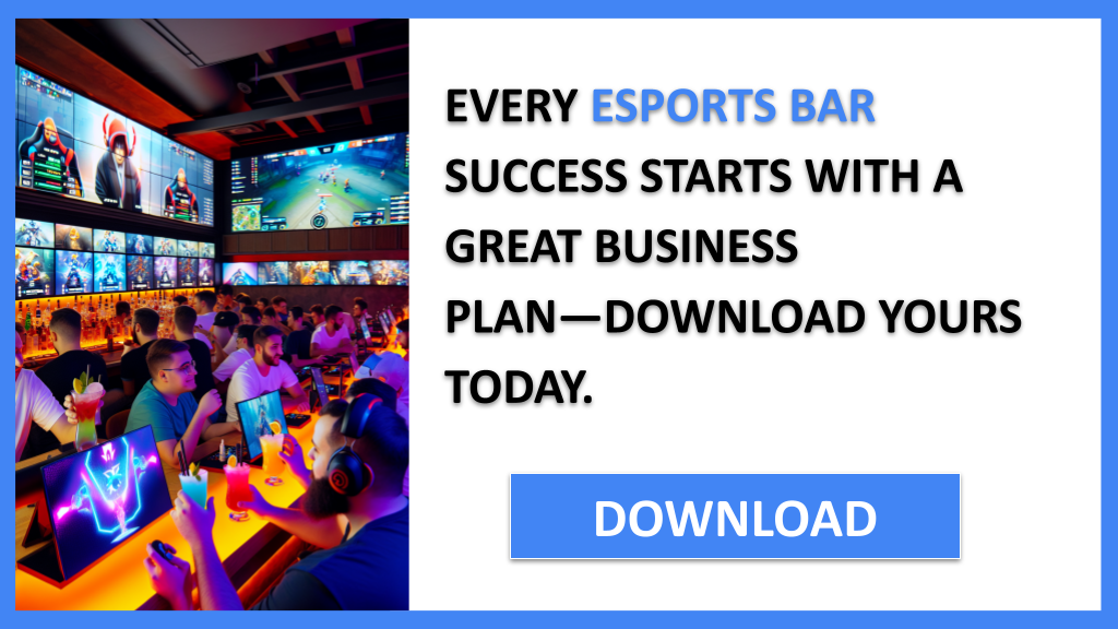 Esports Bar Business Plan FOR ESPORTS BAR-4