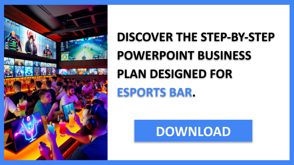Esports Bar Business Plan FOR ESPORTS BAR-5