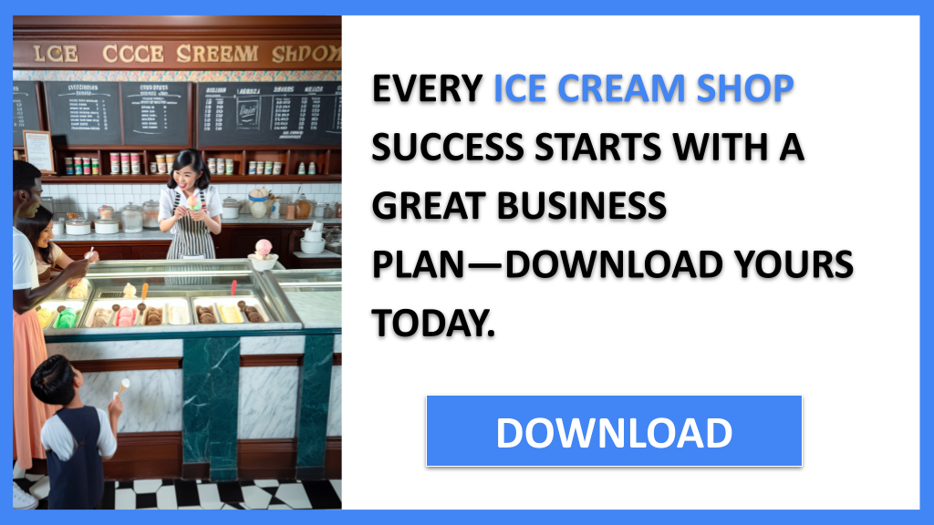 Ice Cream Shop Business Plan FOR ICE CREAM SHOP-4