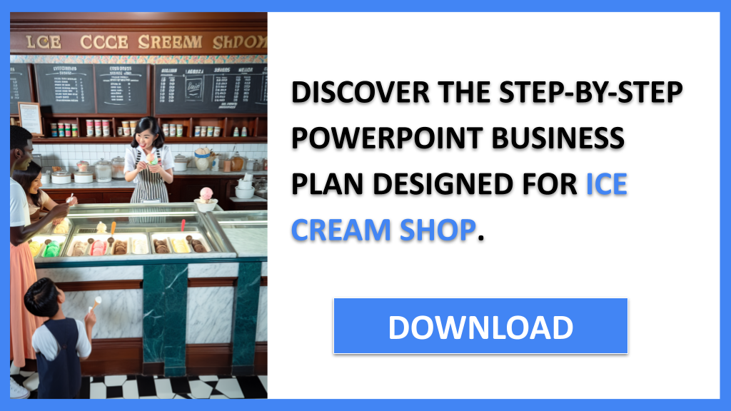 Ice Cream Shop Business Plan FOR ICE CREAM SHOP-5