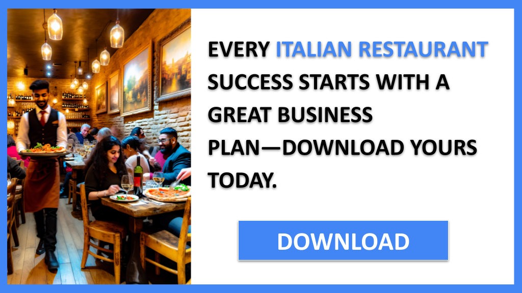 Italian Restaurant Business Plan FOR ITALIAN RESTAURANT-4