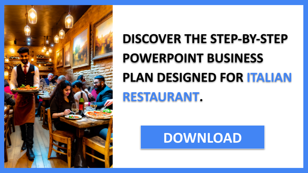 Italian Restaurant Business Plan FOR ITALIAN RESTAURANT-5