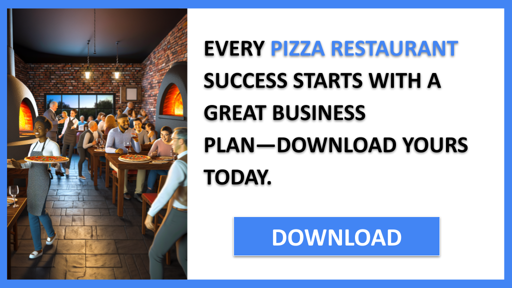 Pizza Restaurant Business Plan FOR PIZZA RESTAURANT-4