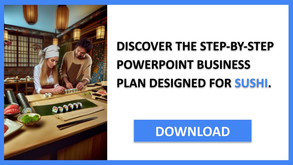 Sushi Restaurant Business Plan FOR SUSHI-5