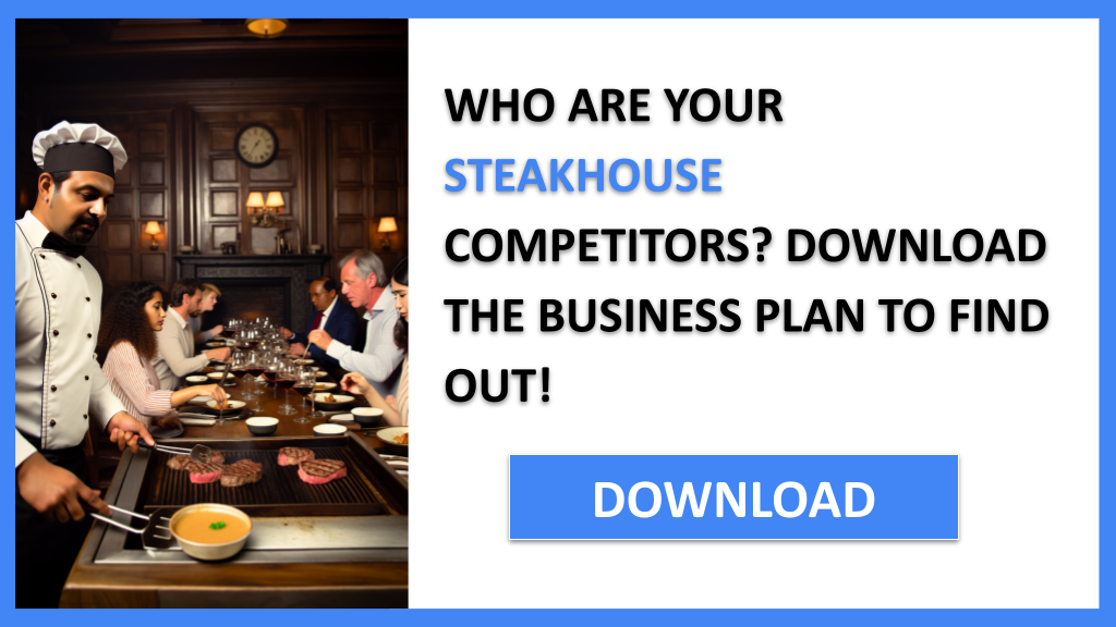 Steakhouse Competition Study FOR STEAKHOUSE-4