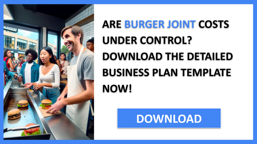Burger Joint Costs FOR BURGER JOINT-4
