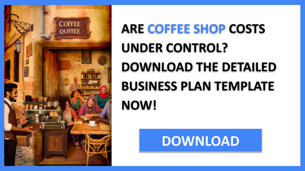 Coffee Shop Costs FOR COFFEE SHOP-4