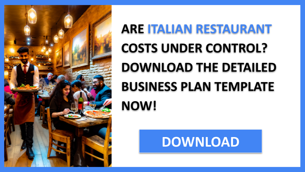 Italian Restaurant Costs FOR ITALIAN RESTAURANT-4