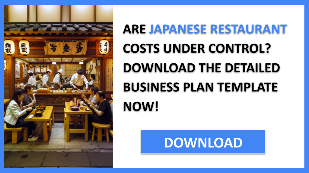 Japanese Restaurant Costs FOR JAPANESE RESTAURANT-4
