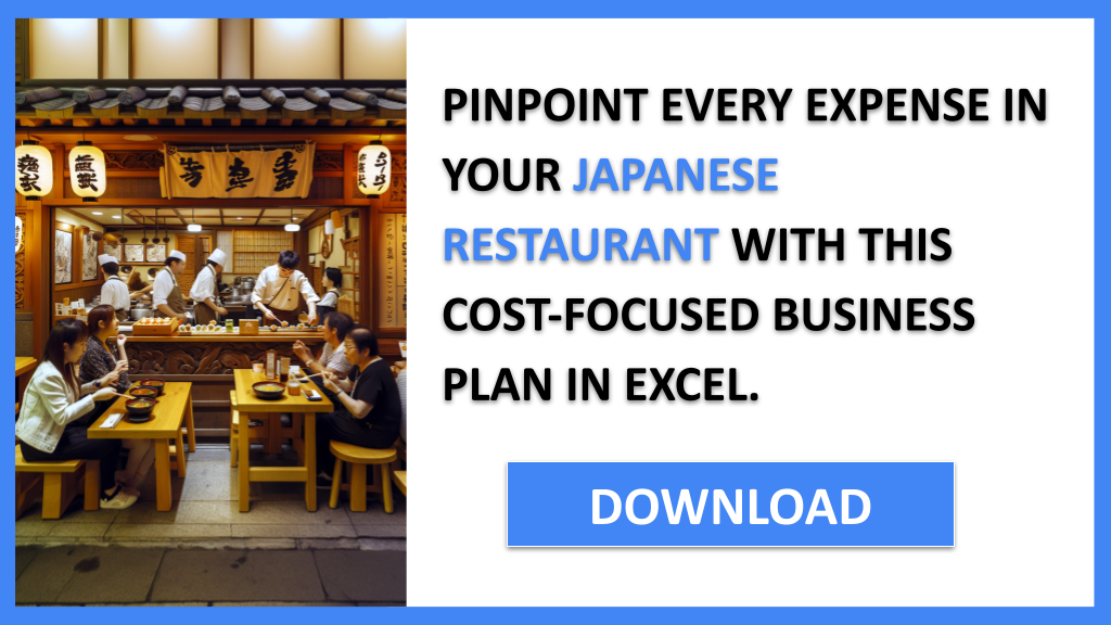 Japanese Restaurant Costs FOR JAPANESE RESTAURANT-5