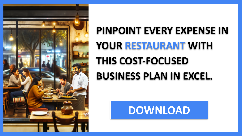 Restaurant Costs FOR RESTAURANT-5