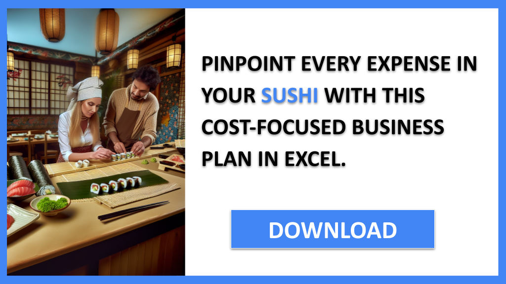 Sushi Costs FOR SUSHI-5