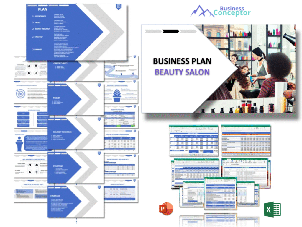 Cover Business plan for Beauty Salon