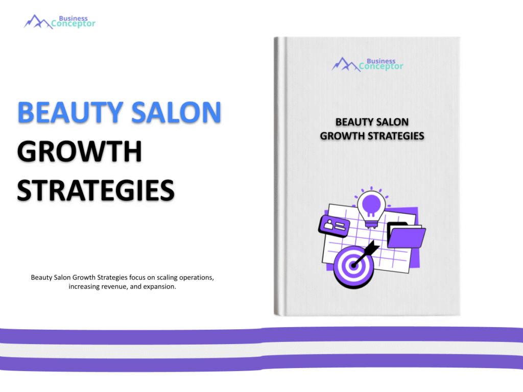 Cover GROWTH STRATEGIES AND SCALINGS for Beauty Salon