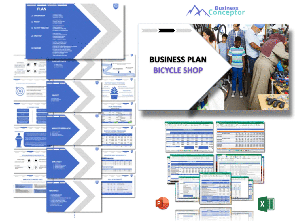 Cover Business plan for Bicycle Shop