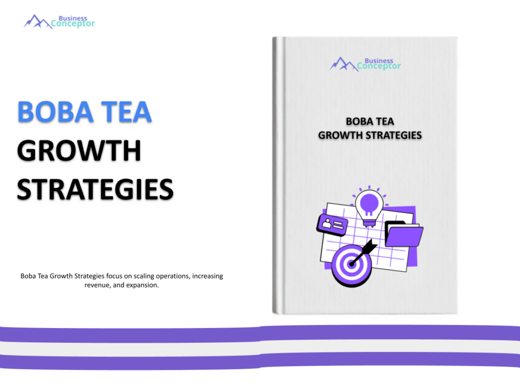 Cover GROWTH STRATEGIES AND SCALINGS for Boba Tea