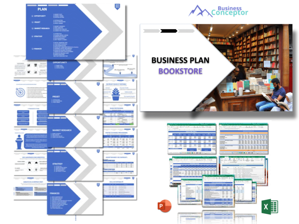 Cover Business plan for Bookstore