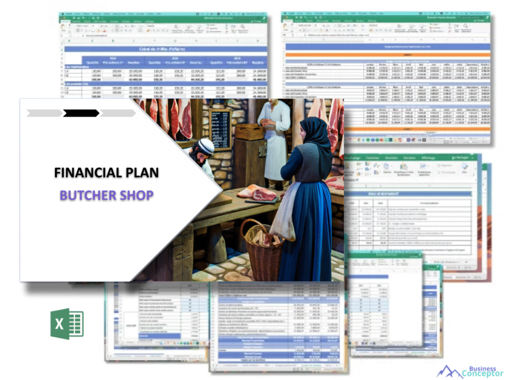 Cover Financial plan for Butcher Shop