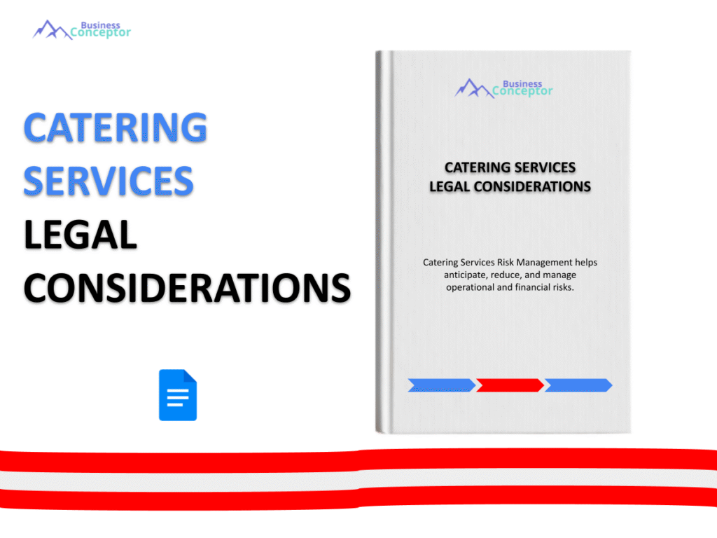 Cover LEGAL CONSIDERATIONS for Catering Services