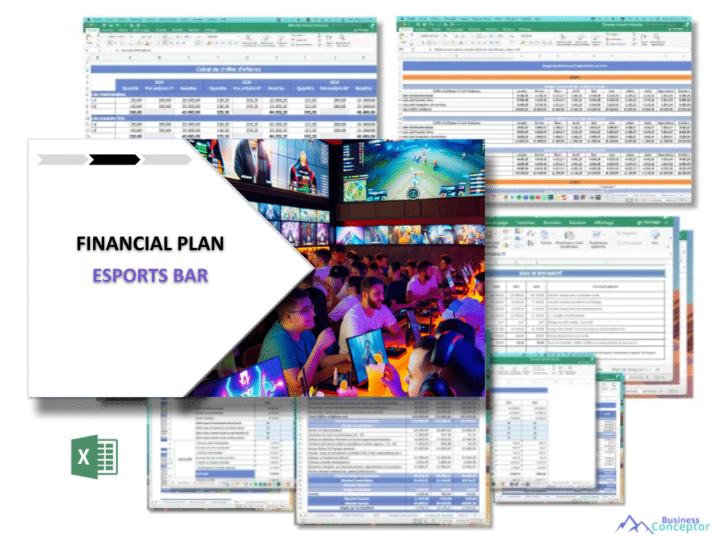 Cover Financial plan for Esports Bar