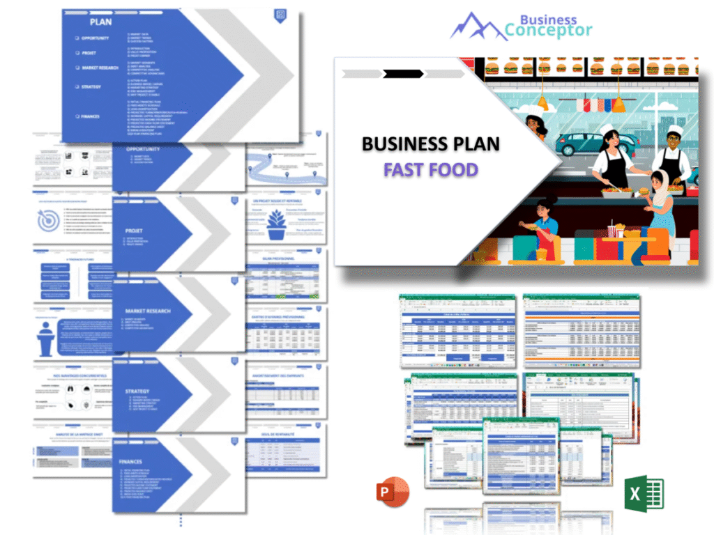 Cover Business plan for Fast Food