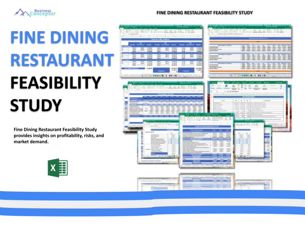 Cover FEASIBILITY STUDY for Fine Dining Restaurant