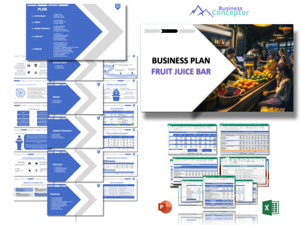 Cover Business plan for Fruit Juice Bar