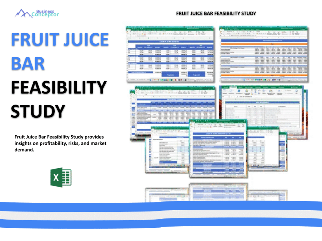 Cover FEASIBILITY STUDY for Fruit Juice Bar