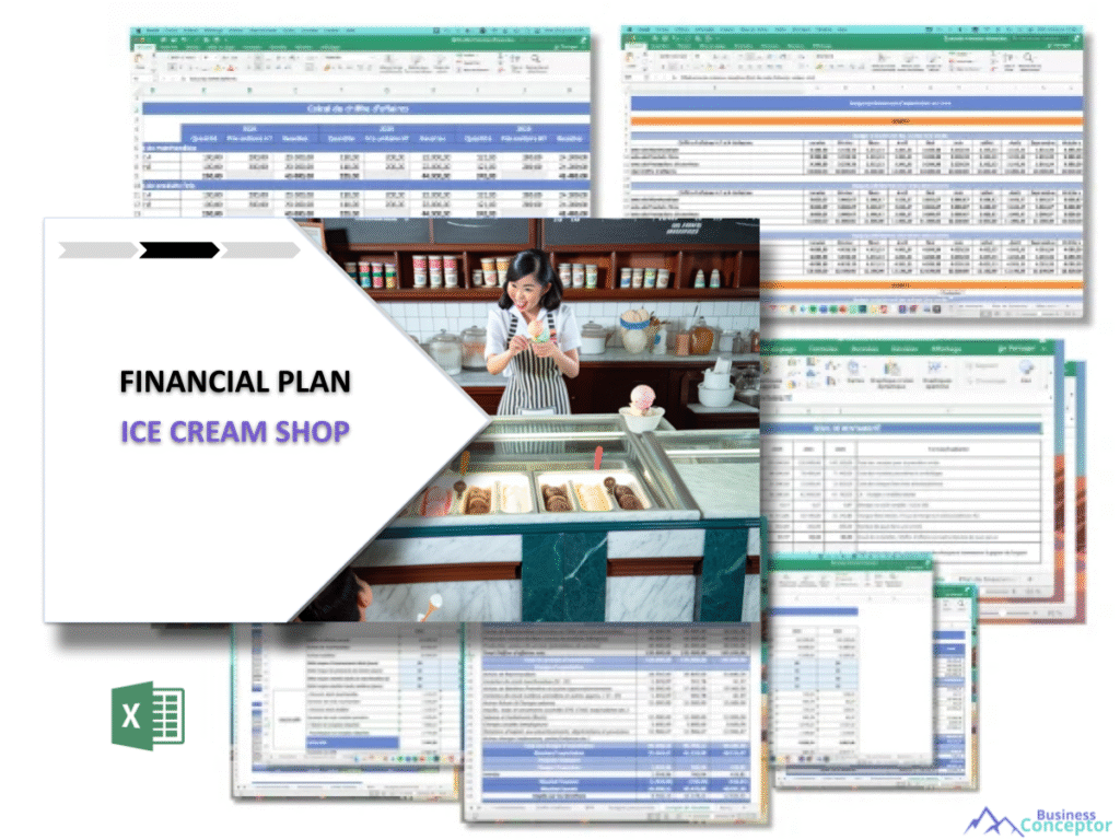 Cover Financial plan for Ice Cream Shop