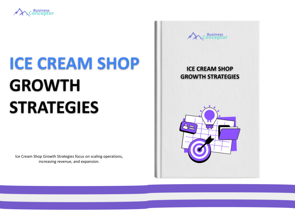 Cover GROWTH STRATEGIES AND SCALINGS for Ice Cream Shop