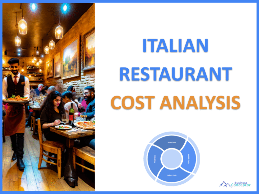 Cover COST ANALYSIS for Italian Restaurant