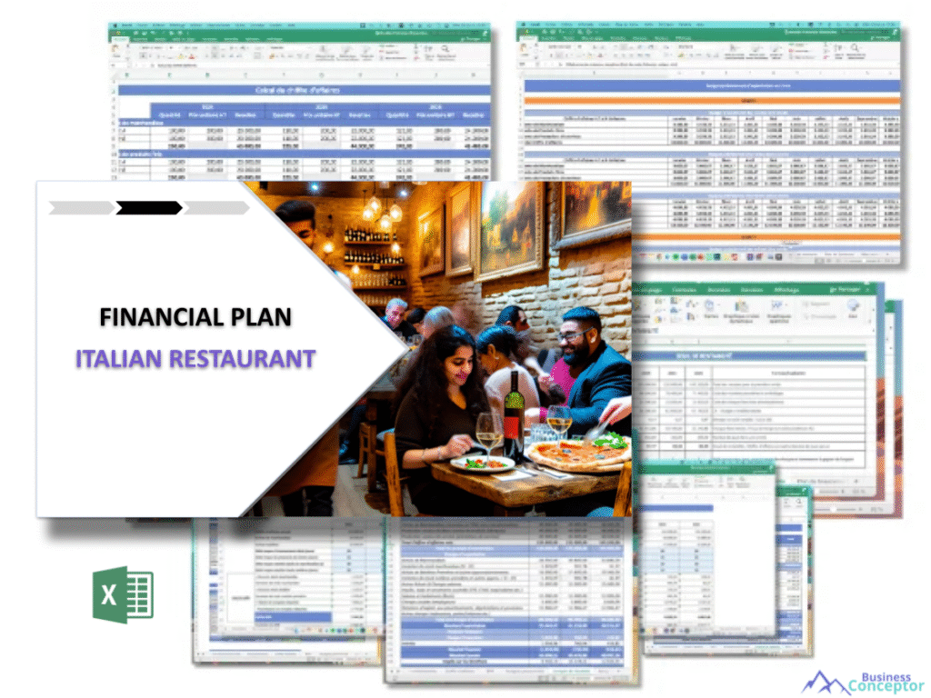 Cover Financial plan for Italian Restaurant