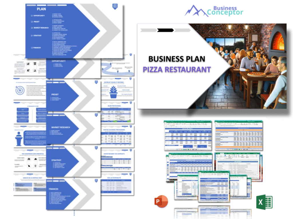 Cover Business plan for Pizza Restaurant