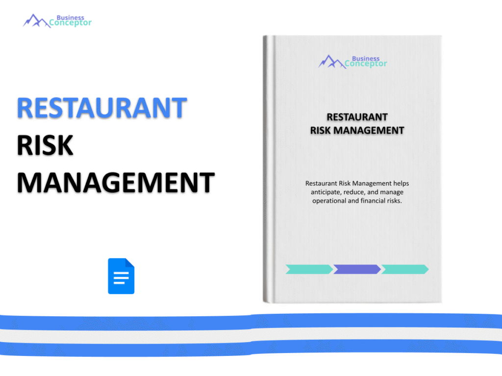 Cover RISK MANAGEMENT for Restaurant