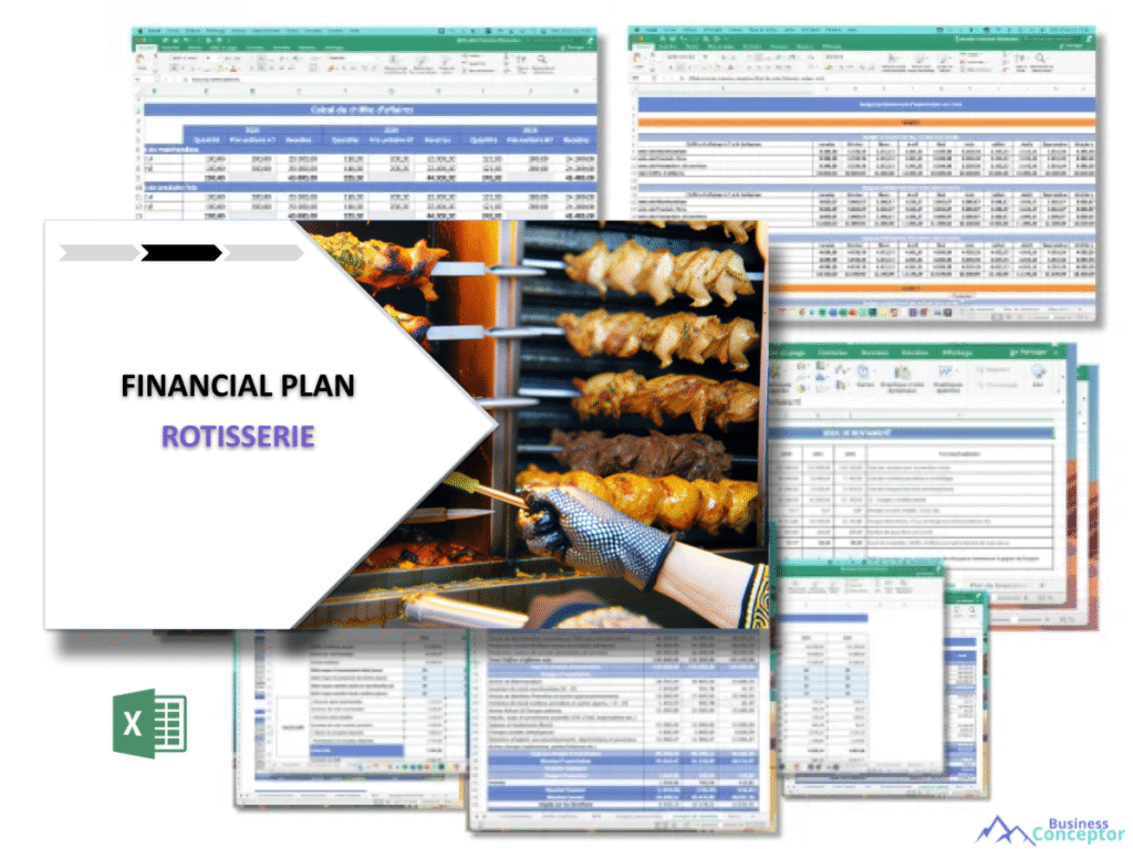 Cover Financial plan for Rotisserie