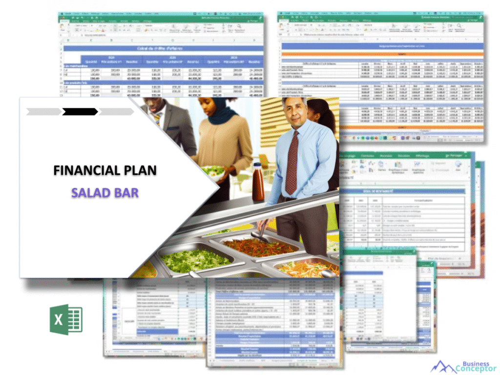 Cover Financial plan for Salad Bar