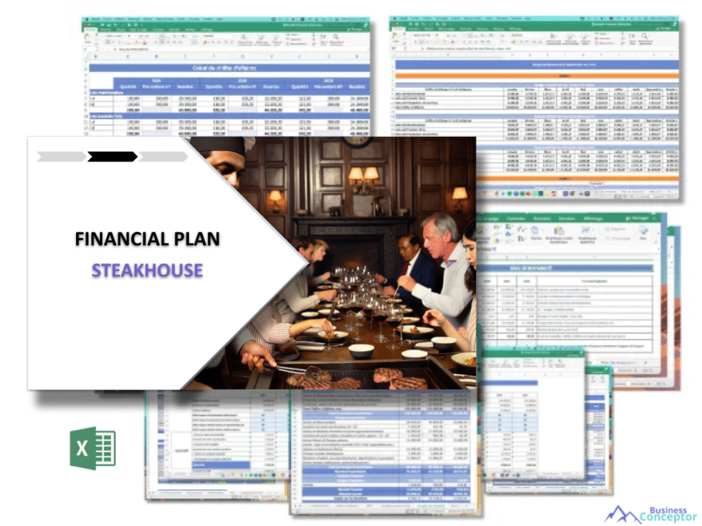 Cover Financial plan for Steakhouse