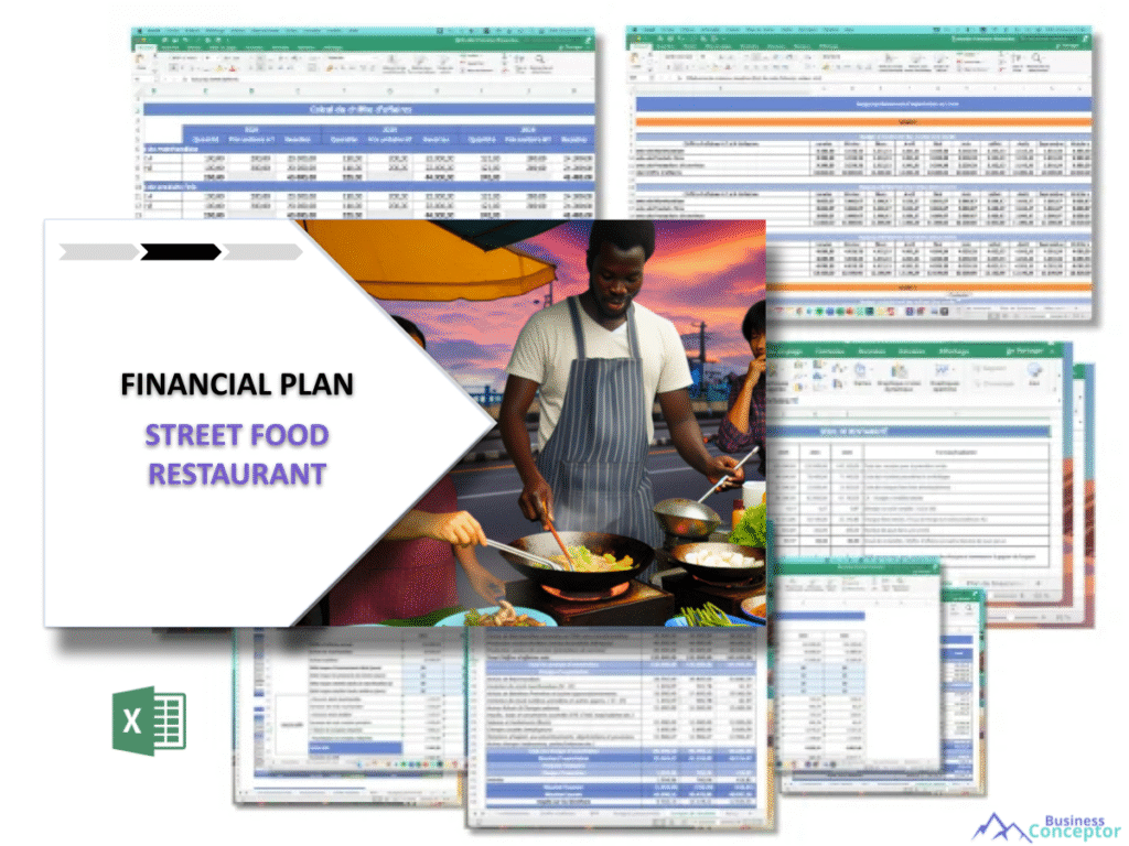 Cover Financial plan for Street Food Restaurant