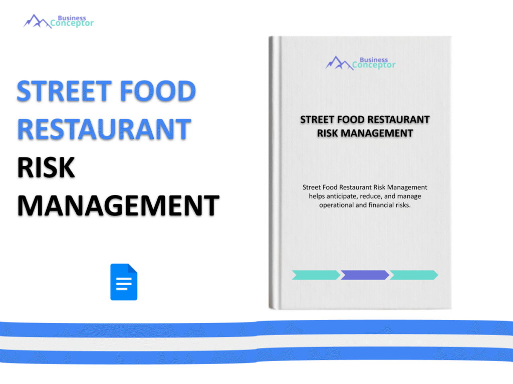 Cover RISK MANAGEMENT for Street Food Restaurant